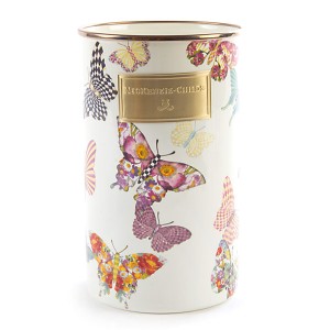 حاملة أدوات المطبخ من مجموعة بترفلي جاردن - أبيض